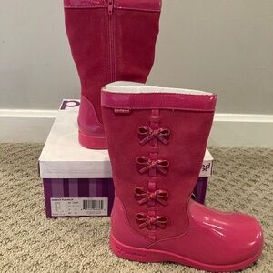 Never worn Pediped Fuchsia Boots with Boed